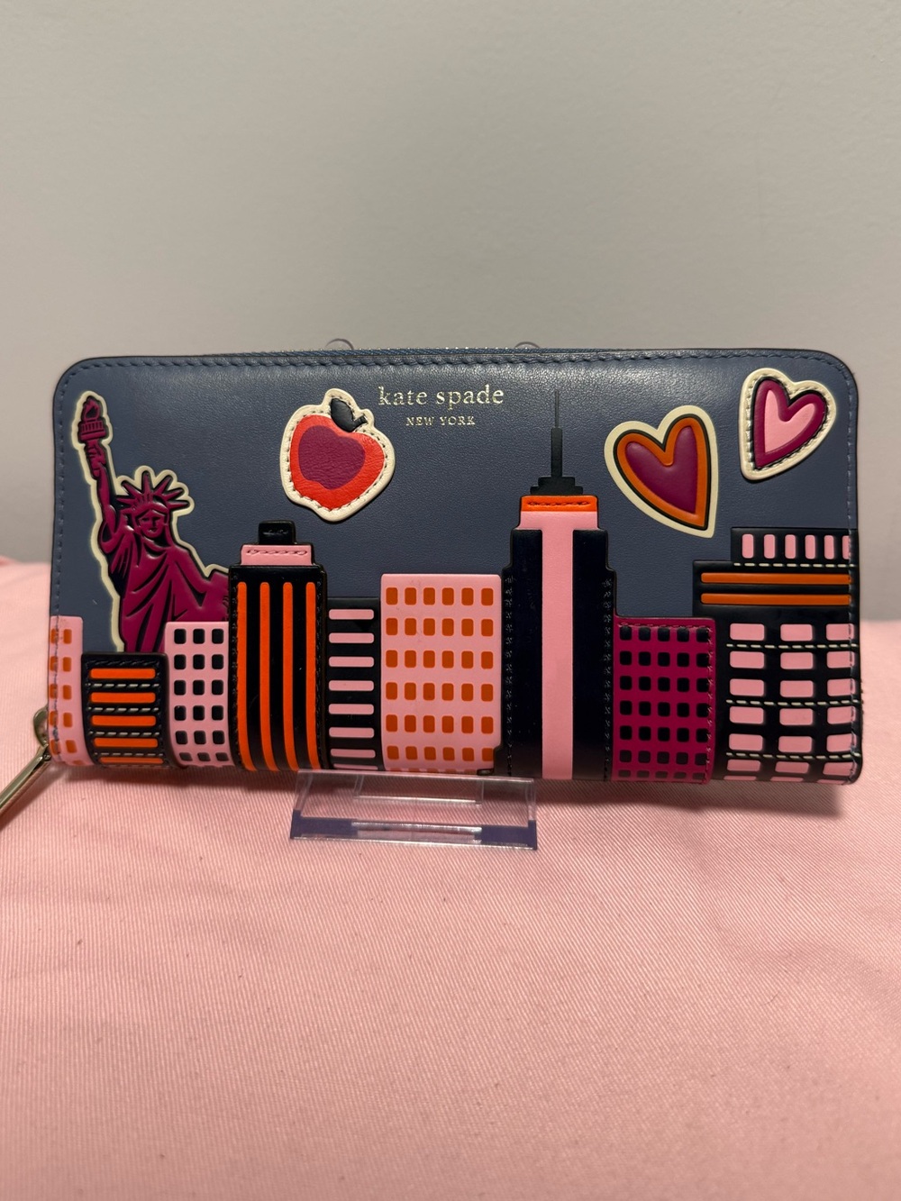 Kate Spade NYC Rock Center Zip Around Continental Wallet